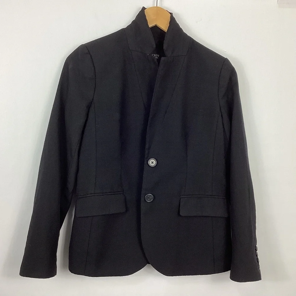 J. Crew Super 120's Wool Blazer Size 6P
